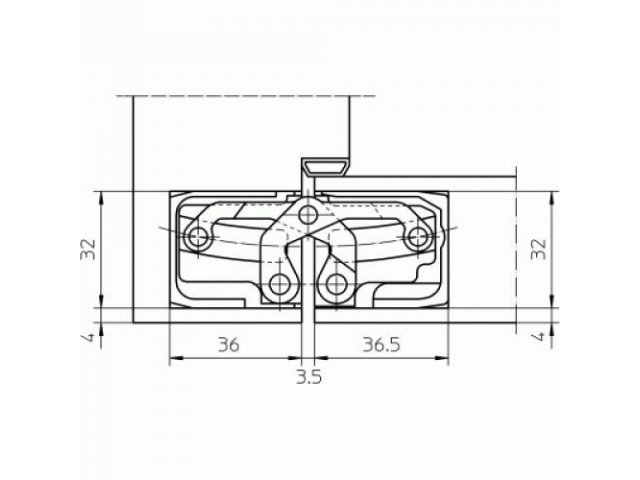 Купить дверную петлю TECTUS TE 540 3D ДО 120 КГ в Минске