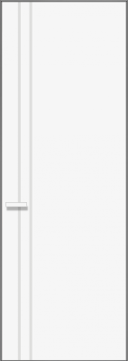  РДА 181 Белый матовый  Серебристый Invisible