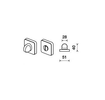 Фото ФИКСАТОР WC 50 QR (К РУЧКАМ INNER,FLOW) 