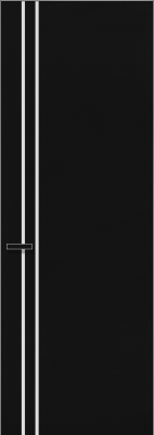  РД181 Кожа чёрная  Без кромки Invisible