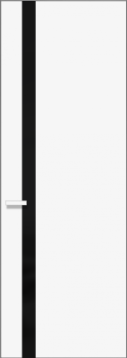  РД83 Белый матовый Чёрный Без кромки Invisible