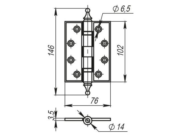 Купить дверную петлю СЕРИЯ CL в Минске