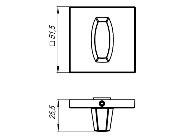 Фото ФИКСАТОР WC-BOLT BK6 USS 