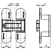 Купить дверную петлю UNIVERSAL 3D-ACH 60 в Минске