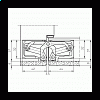 Купить дверную петлю TECTUS TE 540 3D A8 ДО 100 КГ в Минске