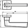Фото дверной ручки модель GROOVE USQ от Серия URBAN