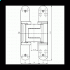 Купить дверную петлю TECTUS TE 540 3D A8 ДО 100 КГ в Минске