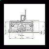 Купить дверную петлю TECTUS TE 640 3D ДО 200 КГ в Минске