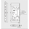 Фото дверной защёлки модель TOUCH WC В06502.50 от AGB