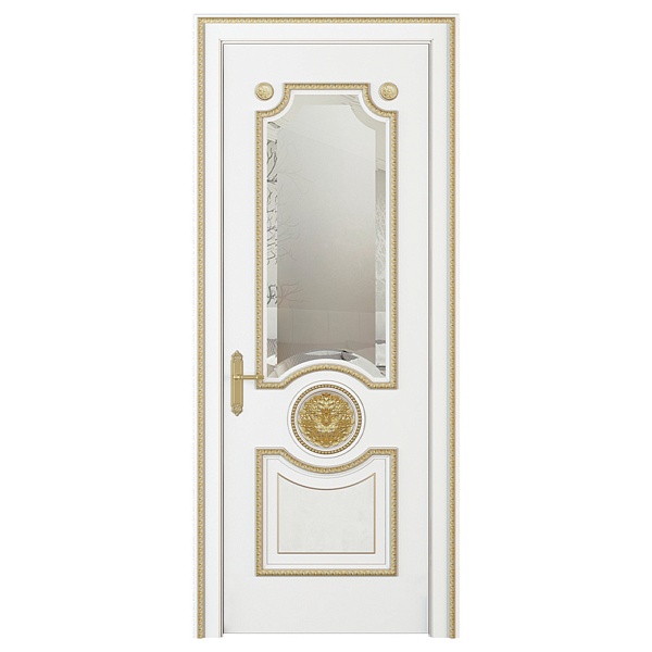 Дверной блок 102-В (отделка эмаль, патина)