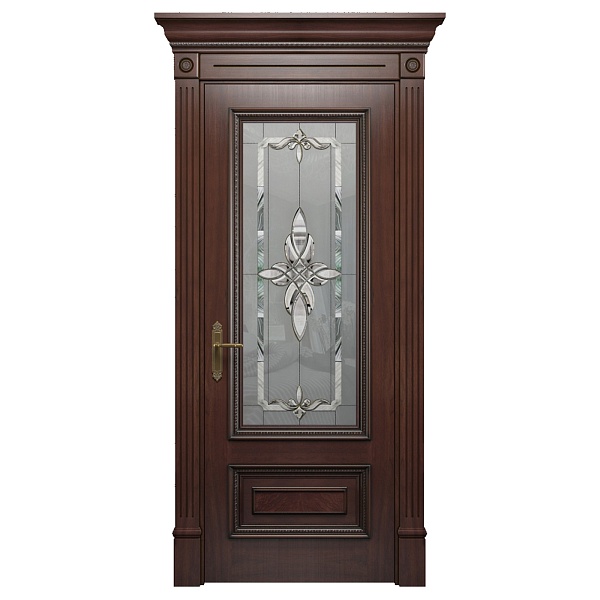 Дверной блок 106В (отделка шпон)