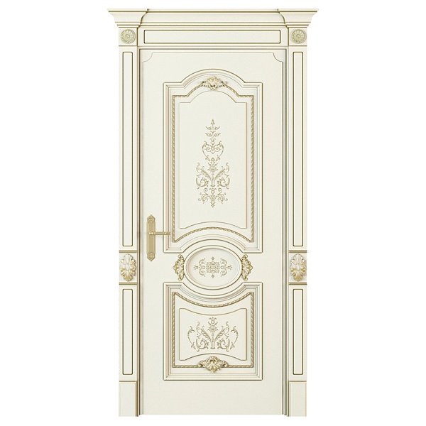 Дверной блок 006, капитель 2 (отделка эмаль, патина)