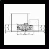 Купить дверную петлю TECTUS TE 240 3D ДО 60 КГ в Минске