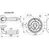 Фото дверной ручки модель ENIGMA от FUARO