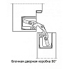 Купить дверную петлю TECTUS TE 340 3D ДО 80 КГ в Минске