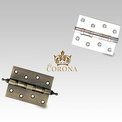 купить дверные петли CORONA Фото бренда CORONA