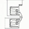Купить дверную петлю TECTUS TE 540 3D ДО 120 КГ в Минске